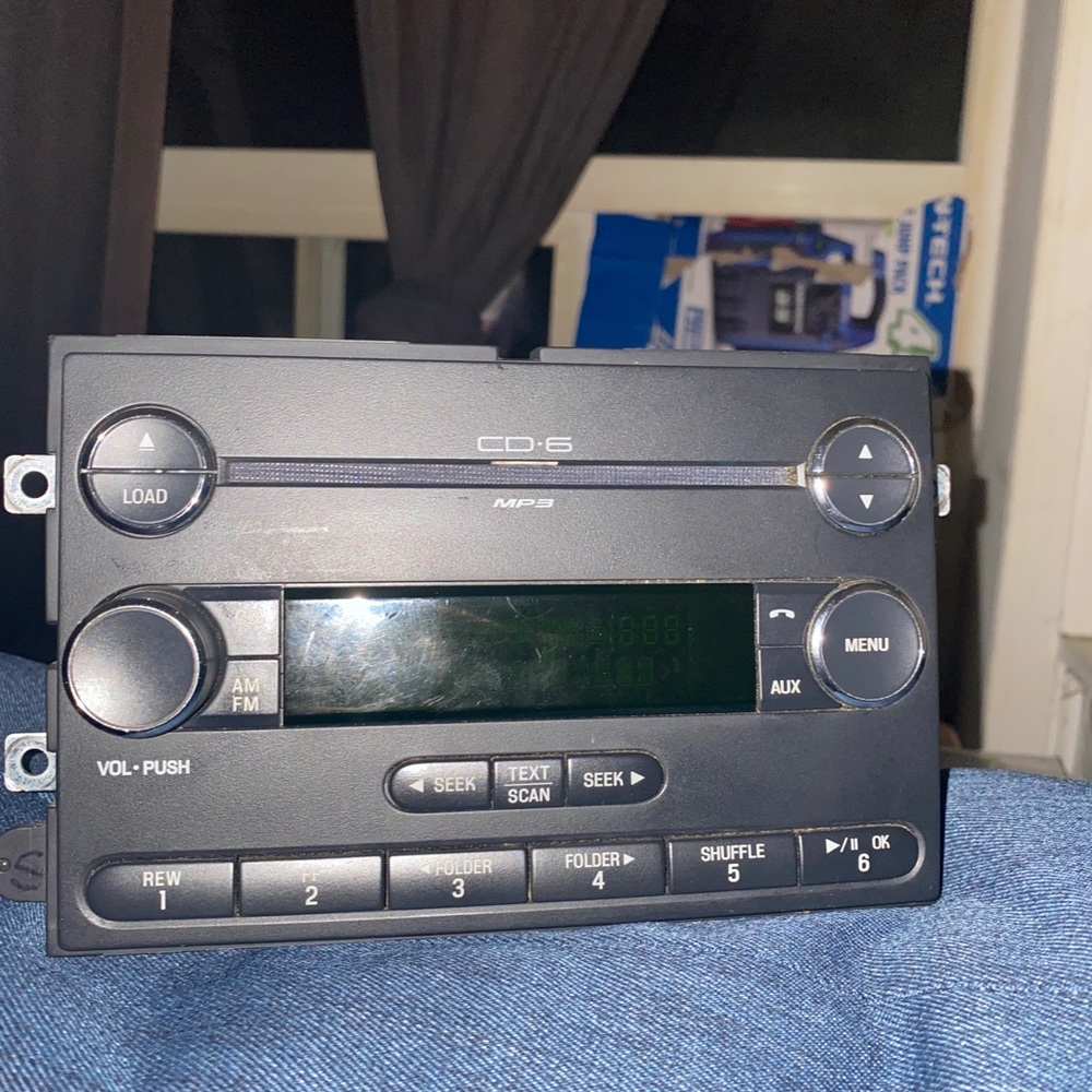 2008 Ford Lincoln F-150 LT OEM Bluetooth AM FM Radio 6 CD Player 8L3T-18C815-KD